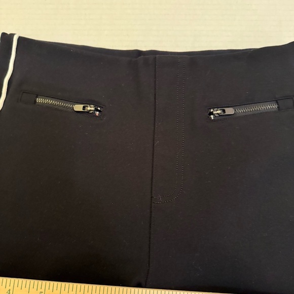 Spanx The Perfect Pants Womens Medium Piped Skinny Ankle Pull On Ponte Knit - Picture 5 of 8